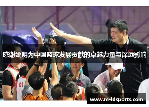 感谢姚明为中国篮球发展贡献的卓越力量与深远影响